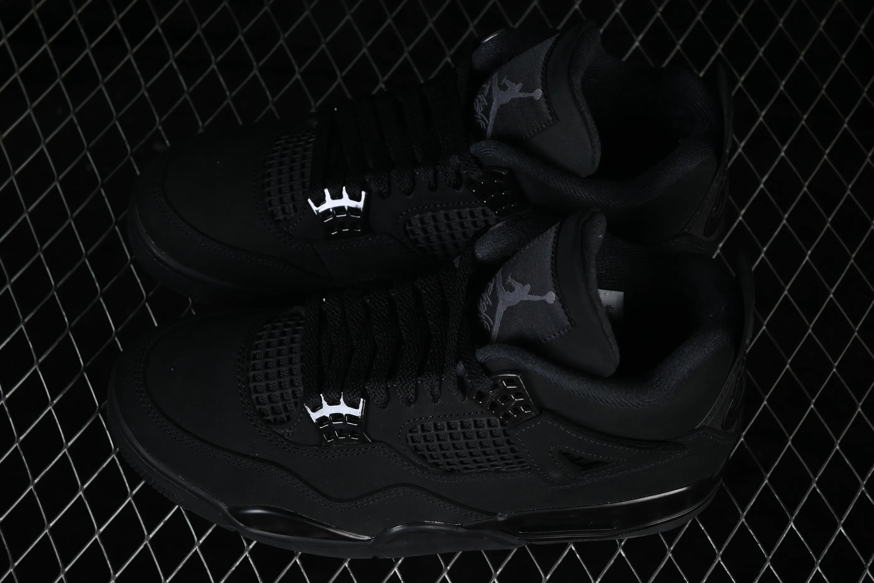 All categories Air Jordan Jordan series basketball shoes Air Jordan 4 LJR version Air Jordan 4 Retro "Black Cat" AJ4 Joe 4 new black cat FV5029-010